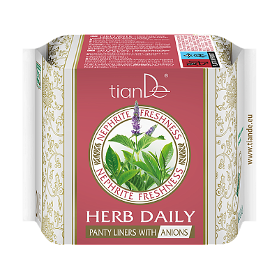 Nephrite Freshness Herb Daily Panty Liners avec anions 61915